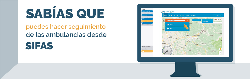 Monitoreo de ambulancias desde SIFAS